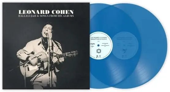 Leonard Cohen - Hallelujah & Songs From His Albums 2 LP Set Blue Vinyl - 2 - LP - Orchard Records