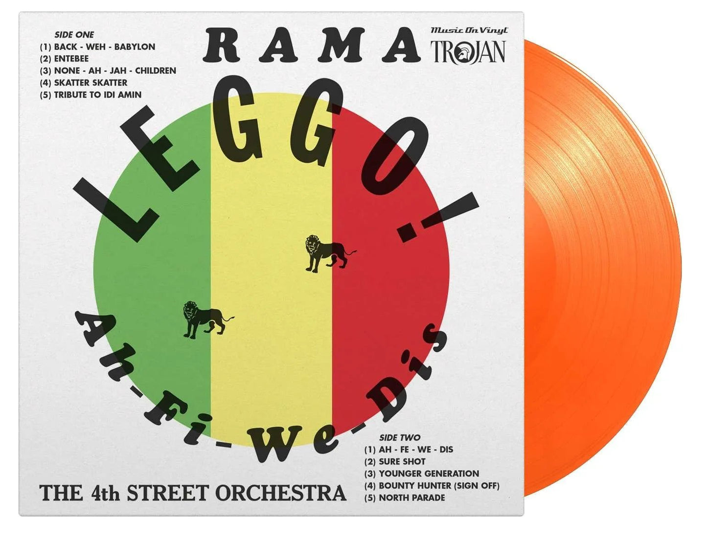 Fourth Street Orchestra - Leggo! Ah - Fi - We - Dis LP Orange Vinyl - 2 - LP - Orchard Records