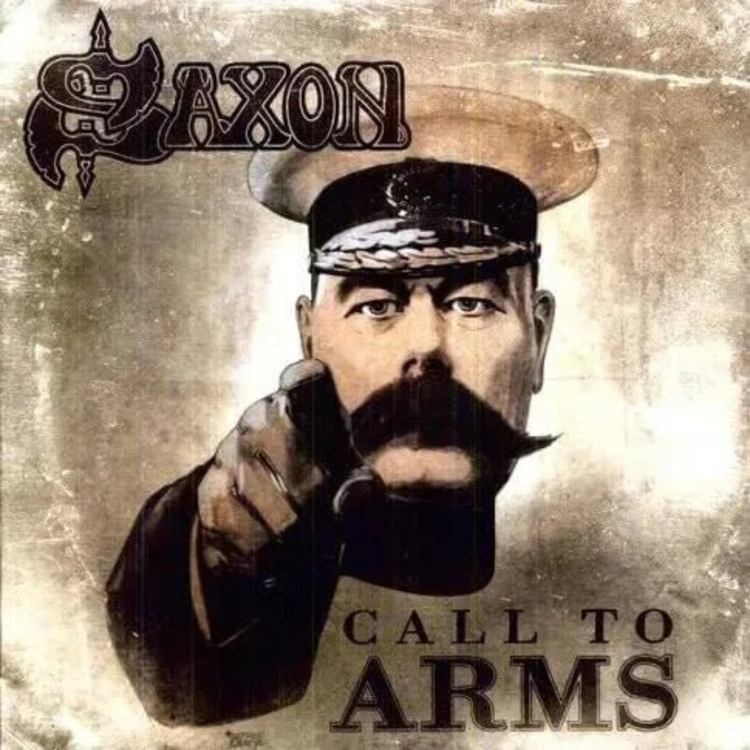 Saxon Call To Arms CD heavy metal album cover artwork