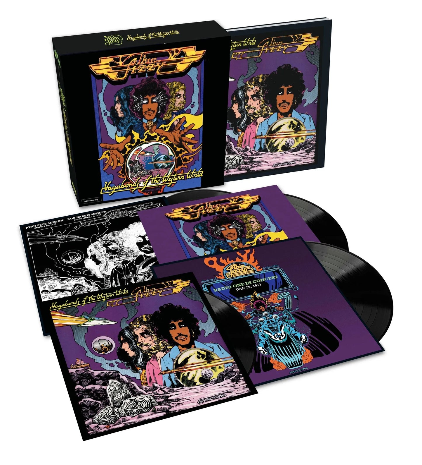 Thin Lizzy - Vagabonds of the Western World 4 LP Box Set - 2 - LP - Orchard Records