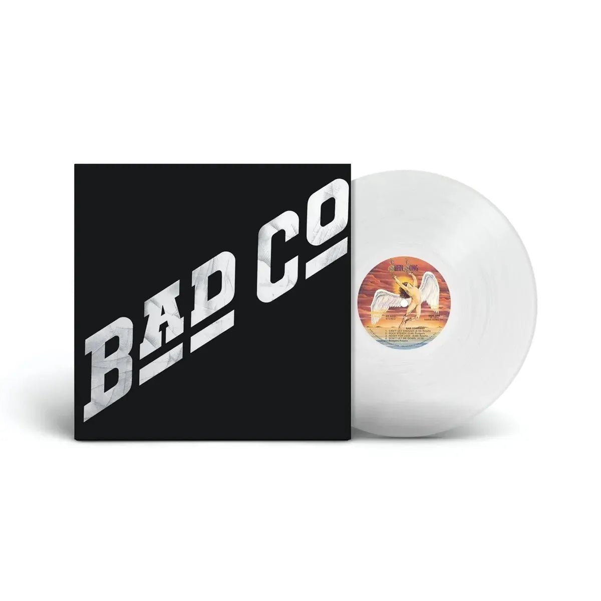 Bad Company debut LP cover with classic 1970s rock artwork