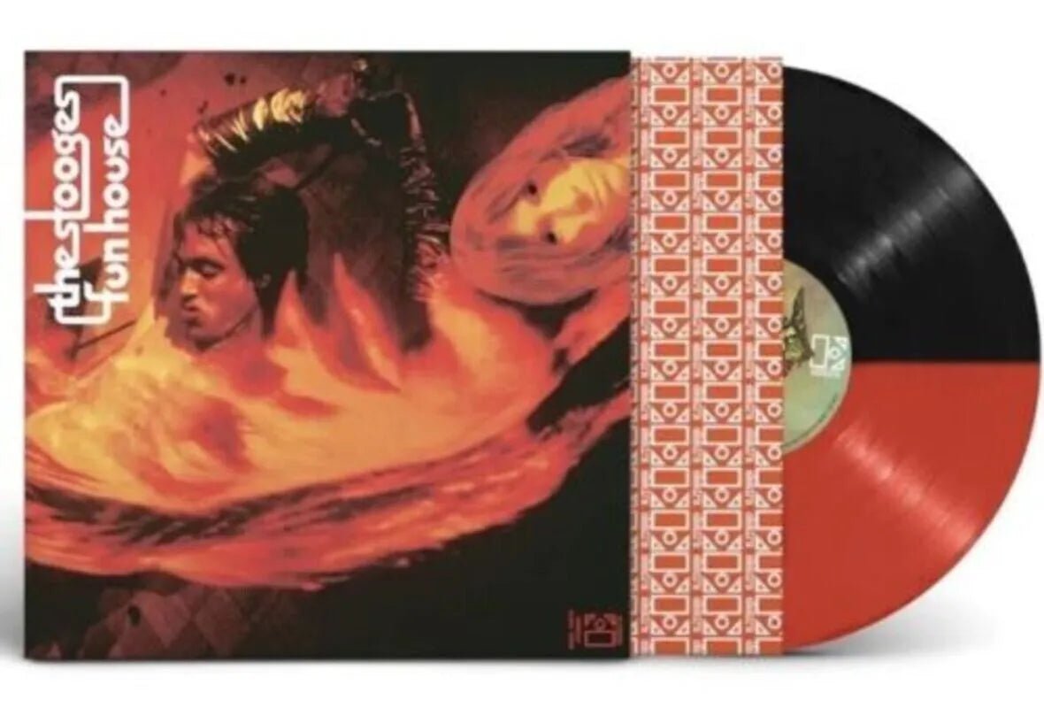The Stooges - Funhouse LP Red & Black Split Vinyl - 2 - LP - Orchard Records