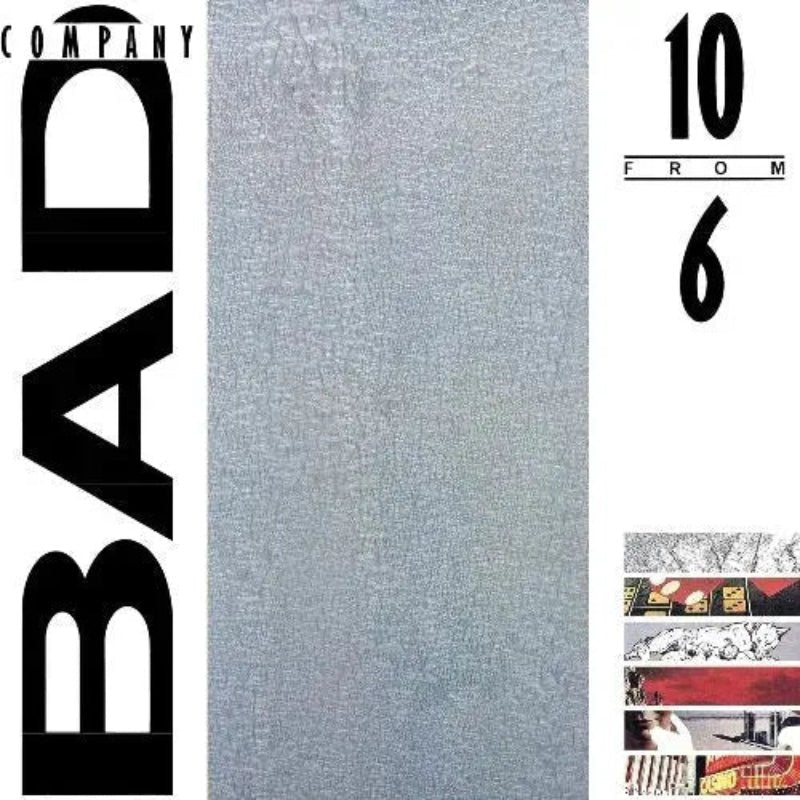 Vinyl record of 10 From 6 by Bad Company
