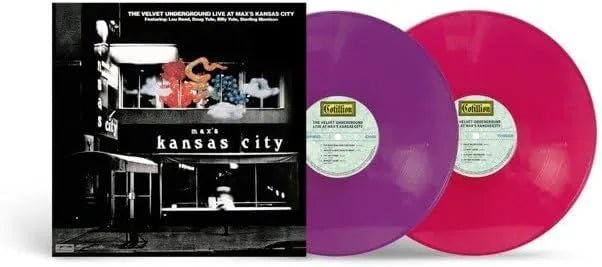 The Velvet Underground - Live At Max's Kansas City 2 LP Set Purple & Magenta Vinyl - 2 - LP - Orchard Records