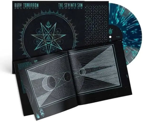 Bury Tomorrow - The Seventh Sun LP Blue & Teal Splatter Vinyl - 2 - LP - Orchard Records