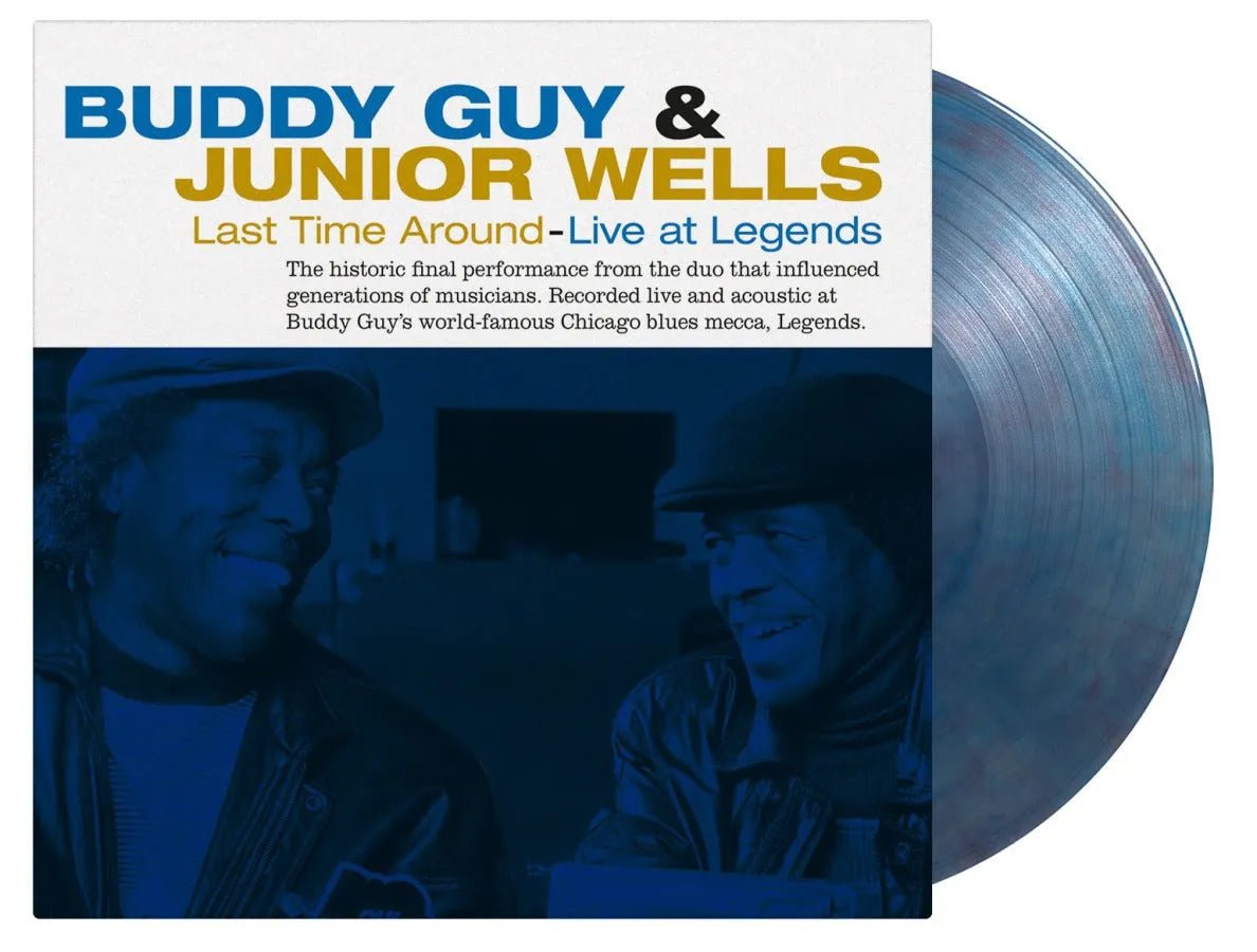 Buddy Guy And Junior Wells - Last Time Around: Live At Legends LP Blue & Red Marbled Vinyl - 2 - LP - Orchard Records