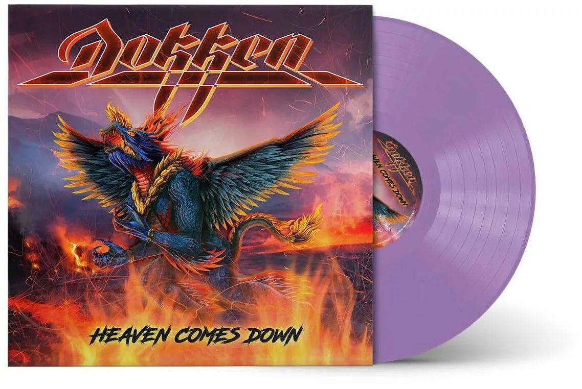 Dokken - Heaven Comes Down LP Purple Vinyl - 2 - LP - Orchard Records