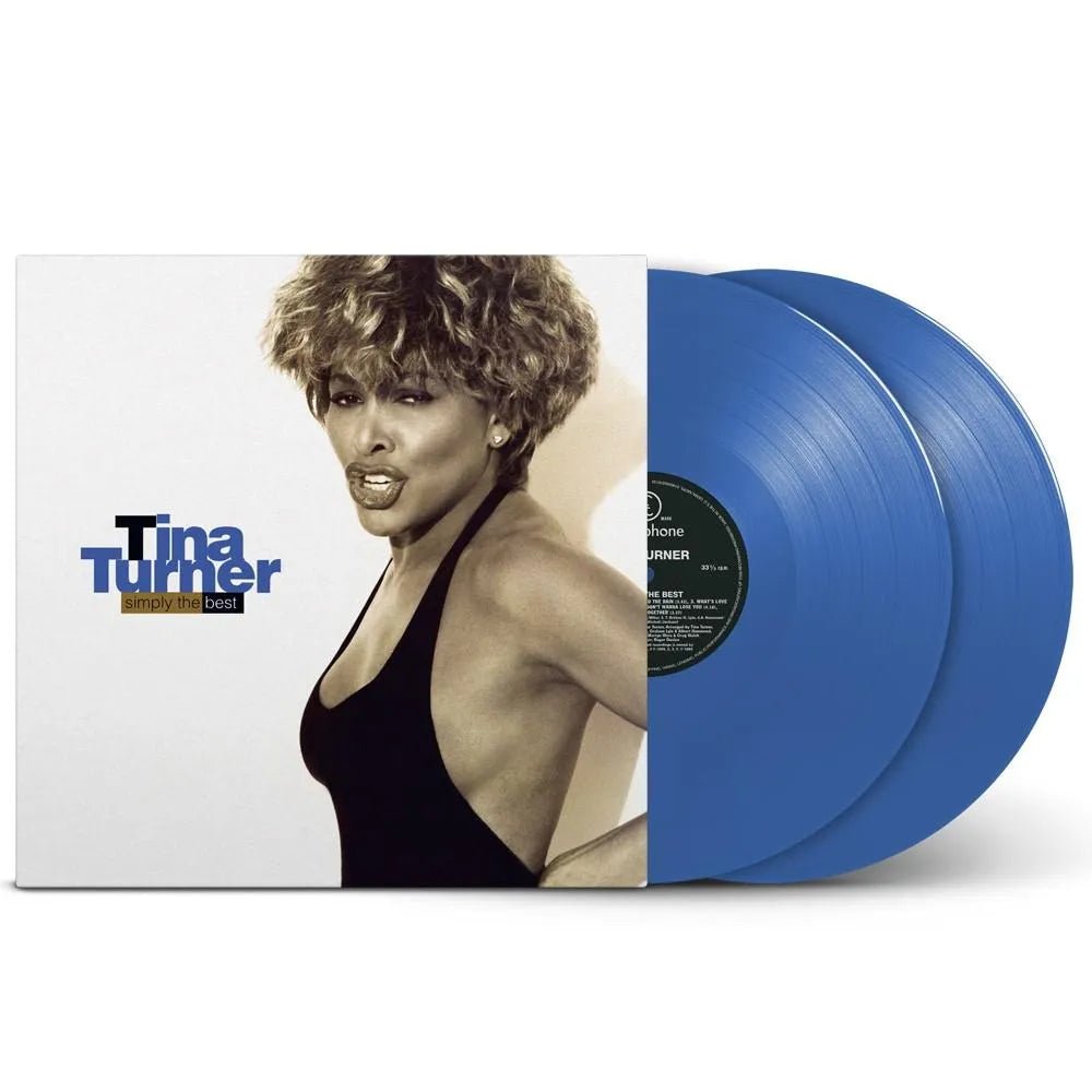 Tina Turner - Simply The Best 2 LP Set Blue Vinyl - 2 - LP - Orchard Records