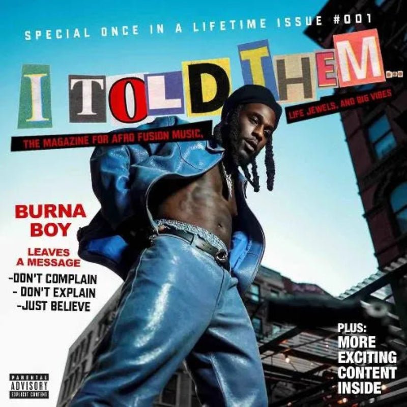 I Told Them... LP by Burna Boy featuring hit singles and collaborations
