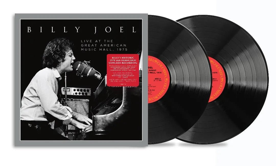 Billy Joel - Live At The Great American Music Hall 1975 2 LP Set - 2 - LP - Orchard Records
