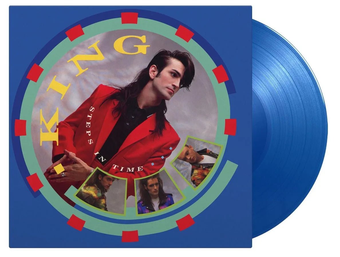 King - Steps In Time LP Blue Vinyl - 2 - LP - Orchard Records