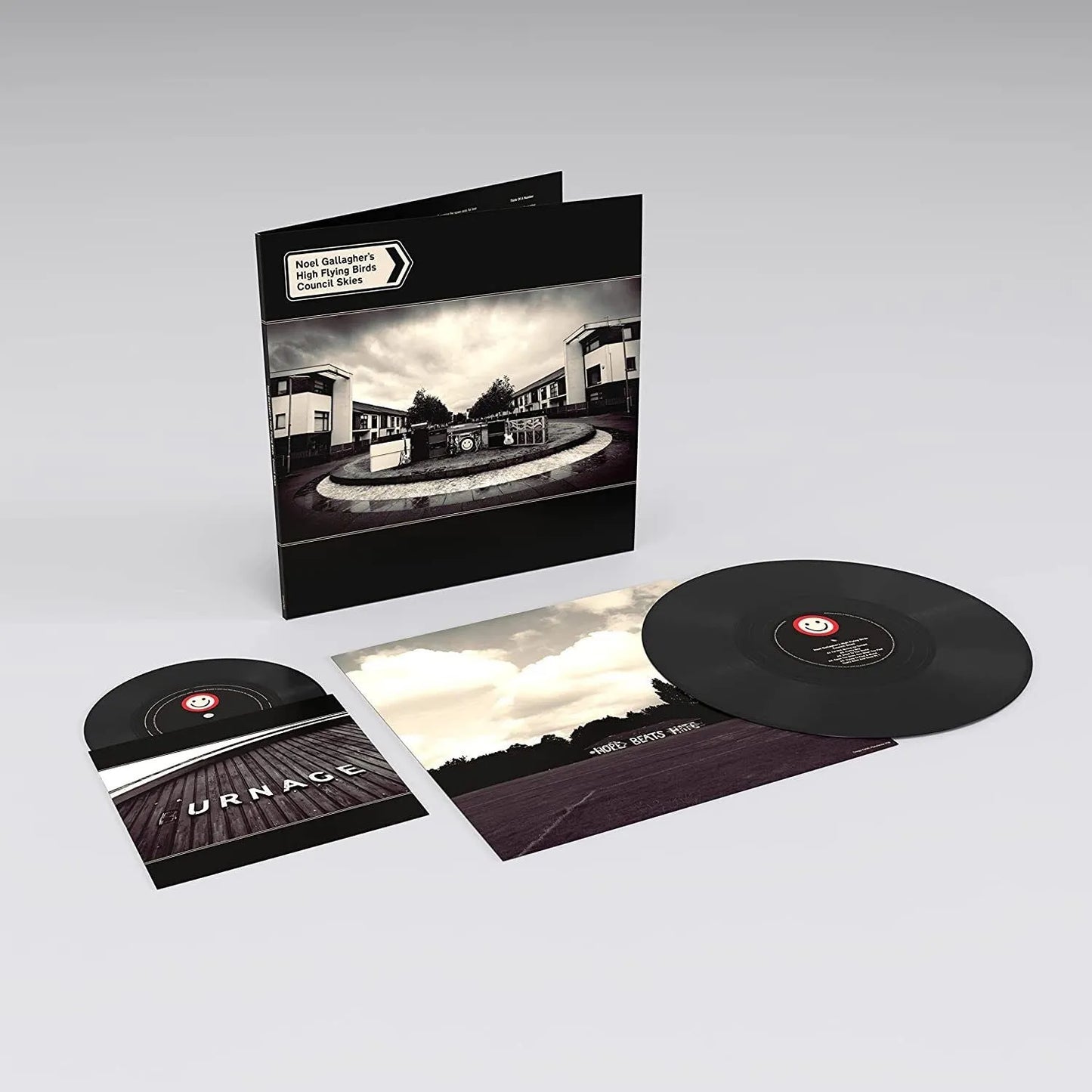 Noel Gallagher's High Flying Birds - Council Skies LP + 7" Single - 2 - LP - Orchard Records