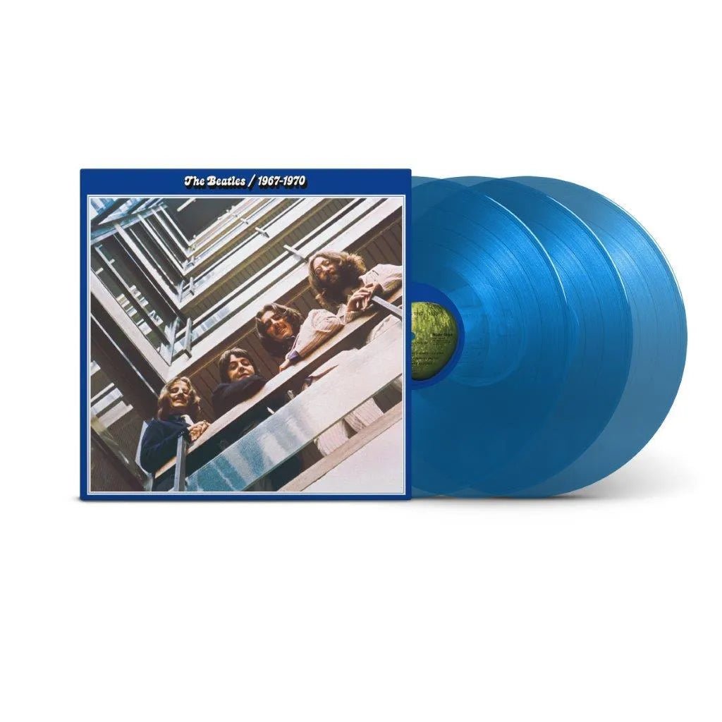 The Beatles - 1967 - 1970 3 LP Set Blue Vinyl - 2 - LP - Orchard Records