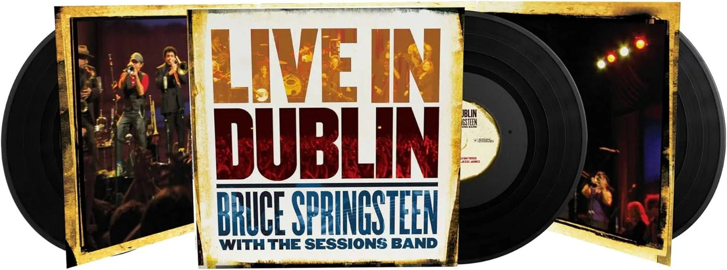 Bruce Springsteen With The Sessions Band - Live In Dublin 3 LP Set - 4 - LP - Orchard Records
