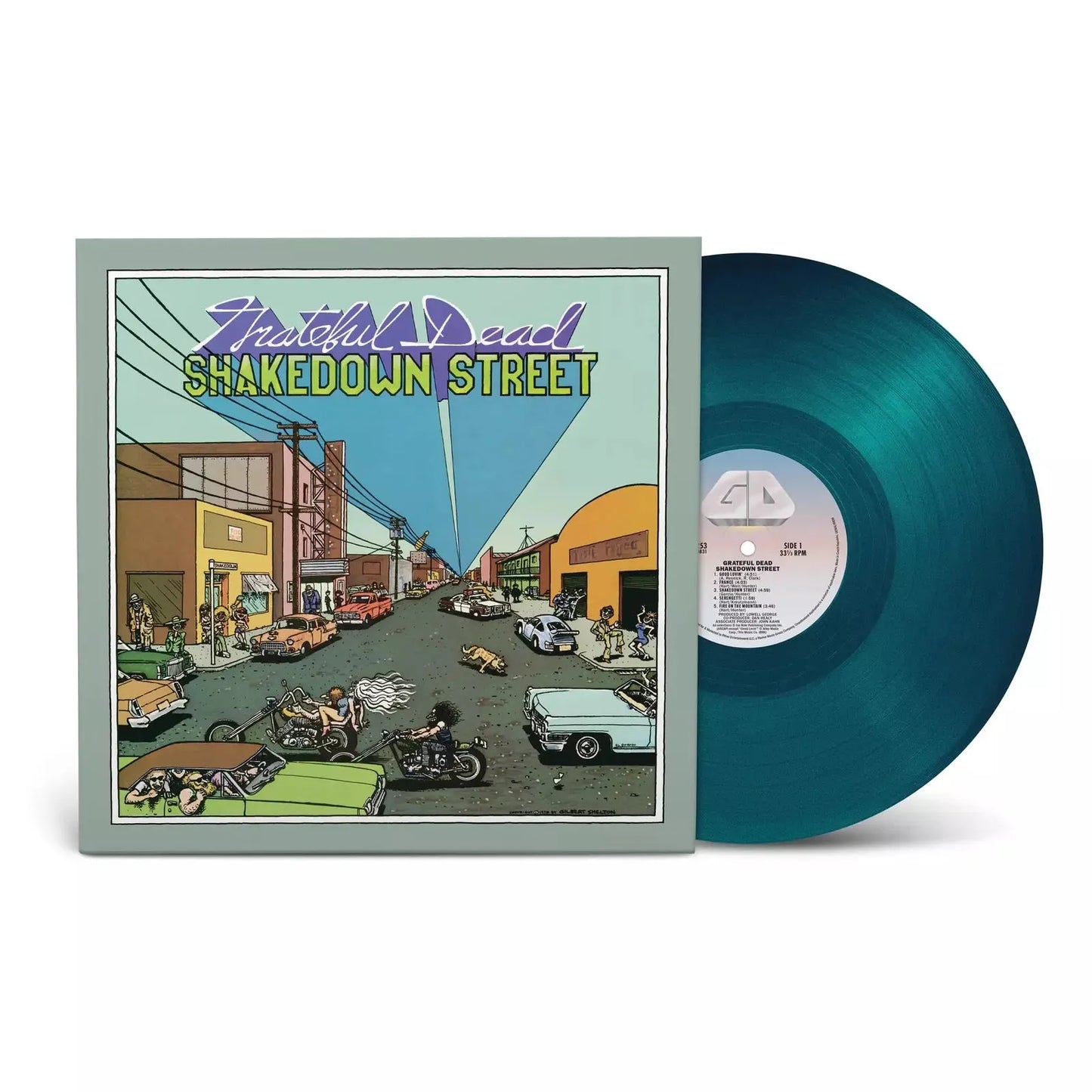 Grateful Dead - Shakedown Street LP Blue Vinyl - 4 - LP - Orchard Records