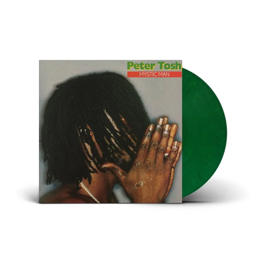 Mystic Man Peter Tosh green vinyl LP roots reggae record sleeve