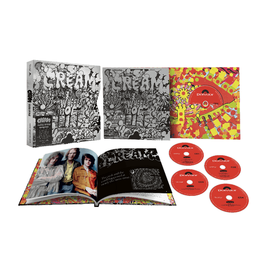 Wheels Of Fire Super Deluxe Edition Cream 5CD expanded album set