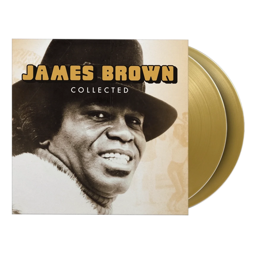James Brown Collected gold vinyl 2 LP funk soul greatest hits album