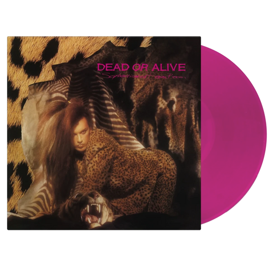Dead Or Alive Sophisticated Boom Boom purple vinyl LP synth pop record