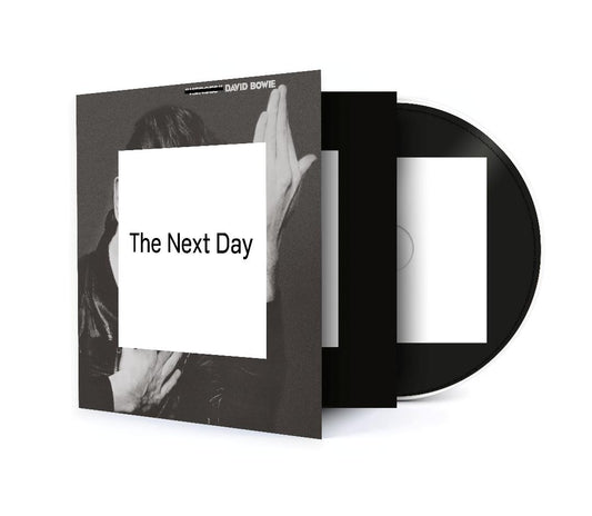 The Next Day CD by David Bowie featuring powerful guitar driven rock songs.