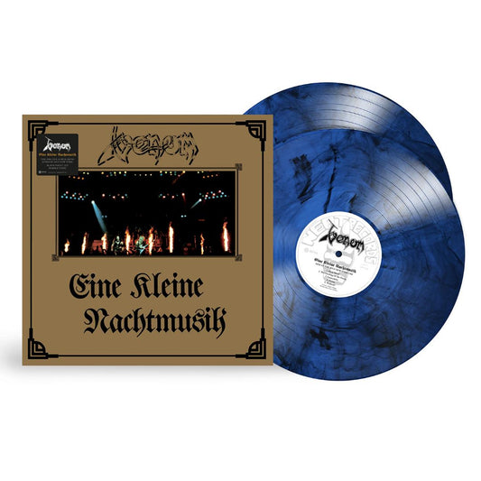Eine Kleine Nachtmusik by Venom double vinyl live recording on marble vinyl