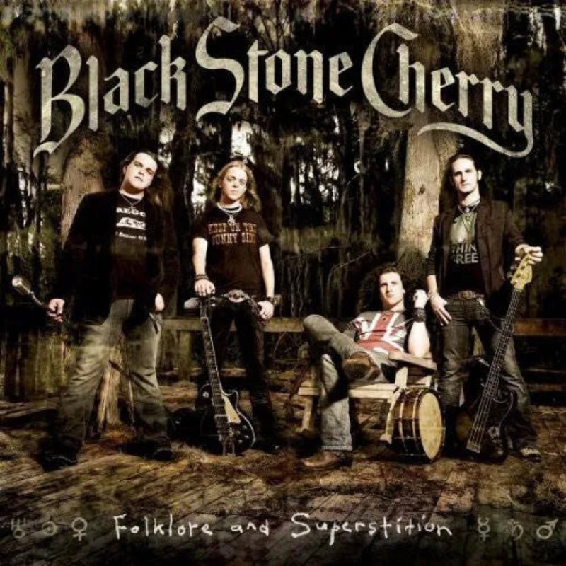 Compact disc and jewel case of Folklore and Superstition by Black Stone Cherry