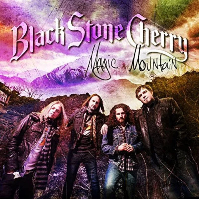 Magic Mountain CD – front cover showing fiery mountain-inspired artwork