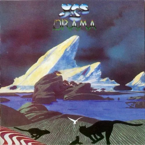 Yes – Drama CD album cover featuring the 1980 lineup with Horn and Downes
