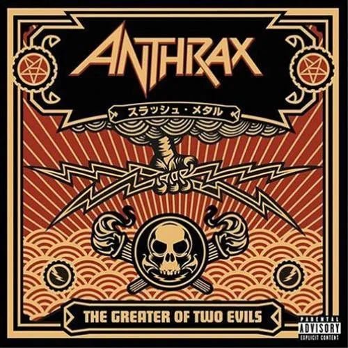 Anthrax – The Greater Of Two Evils 2LP audiophile vinyl, gatefold sleeve