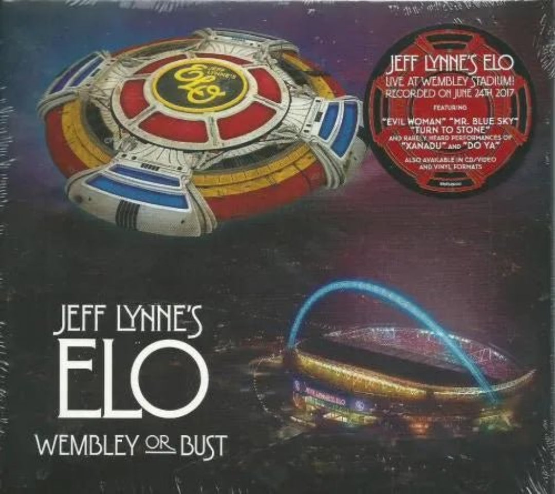 Jeff Lynne's ELO - Wembley Or Bust (88985492202) 2 CD Set cover