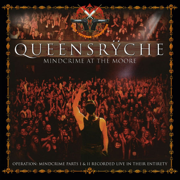 Queensryche - Mindcrime At The Moore (MOVLP3018) 4 LP Set Red White & Black Marbled Vinyl