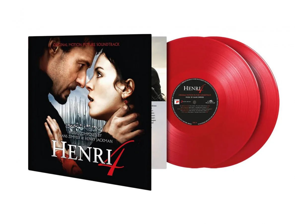 Hans Zimmer & Henry Jackman - Henri 4 2 LP Red Vinyl - 2 - LP - Orchard Records