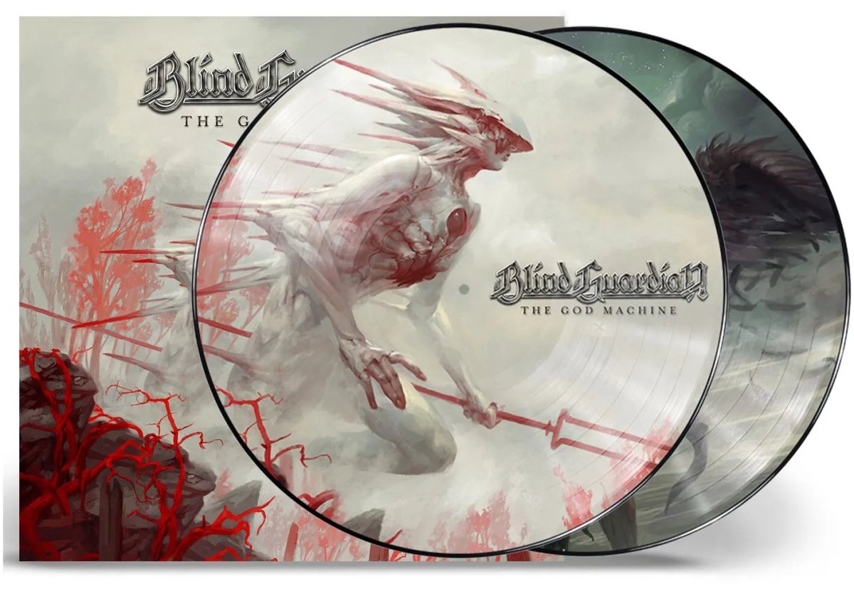 Cover of Blind Guardian The God Machine 2 LP picture disc vinyl metal album
