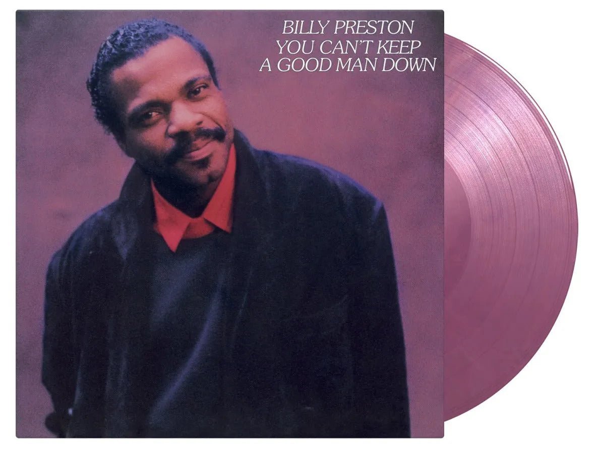 Billy Preston - You Can't Keep A Good Man Down LP Pink & Purple Marbled Vinyl - 2 - LP - Orchard Records