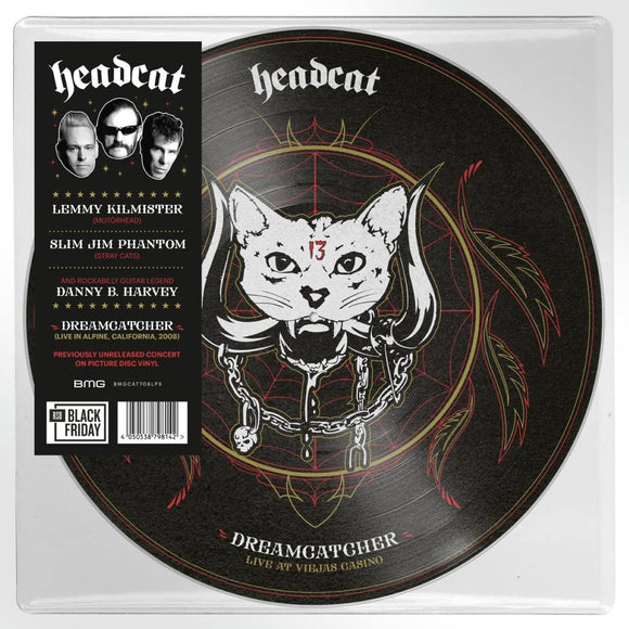 Headcat - Dreamcatcher: Live At Viejas Casino (BMGCAT706LPX) LP Picture Disc