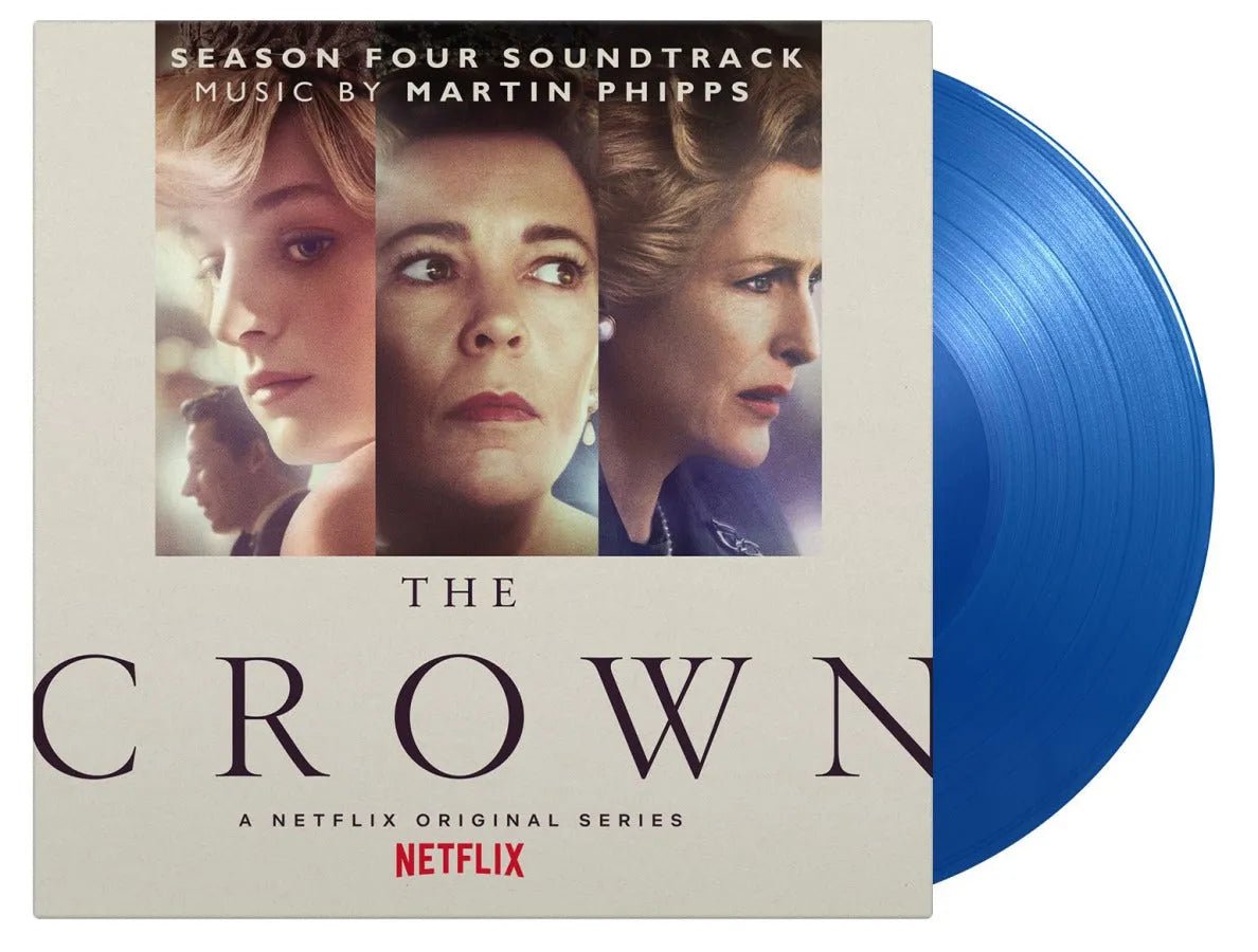 Martin Phipps - The Crown Season 4 Soundtrack LP Blue Vinyl - 2 - LP - Orchard Records