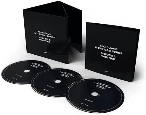 Close-up of CD packaging for Nick Cave – B-Sides & Rarities Part I