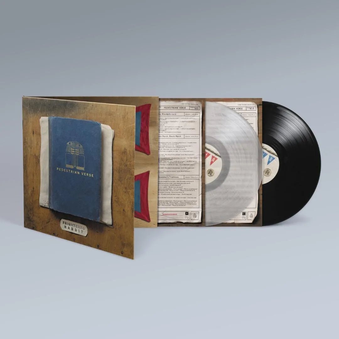 Frightened Rabbit - Pedestrian Verse 2 LP Black & Clear Vinyl - 2 - LP - Orchard Records