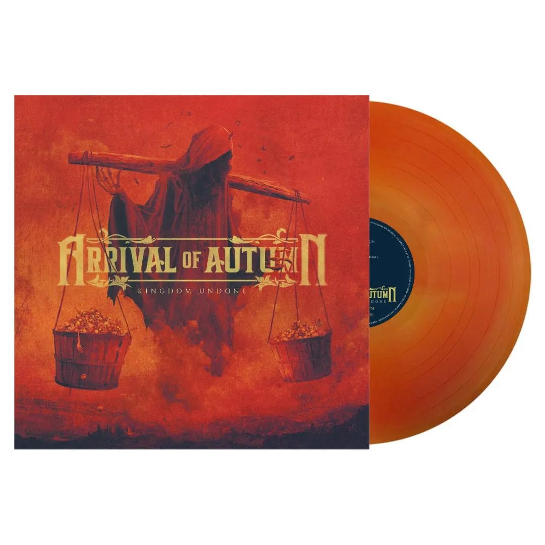Arrival Of Autumn Kingdom Undone 2 LP set on vibrant orange vinyl