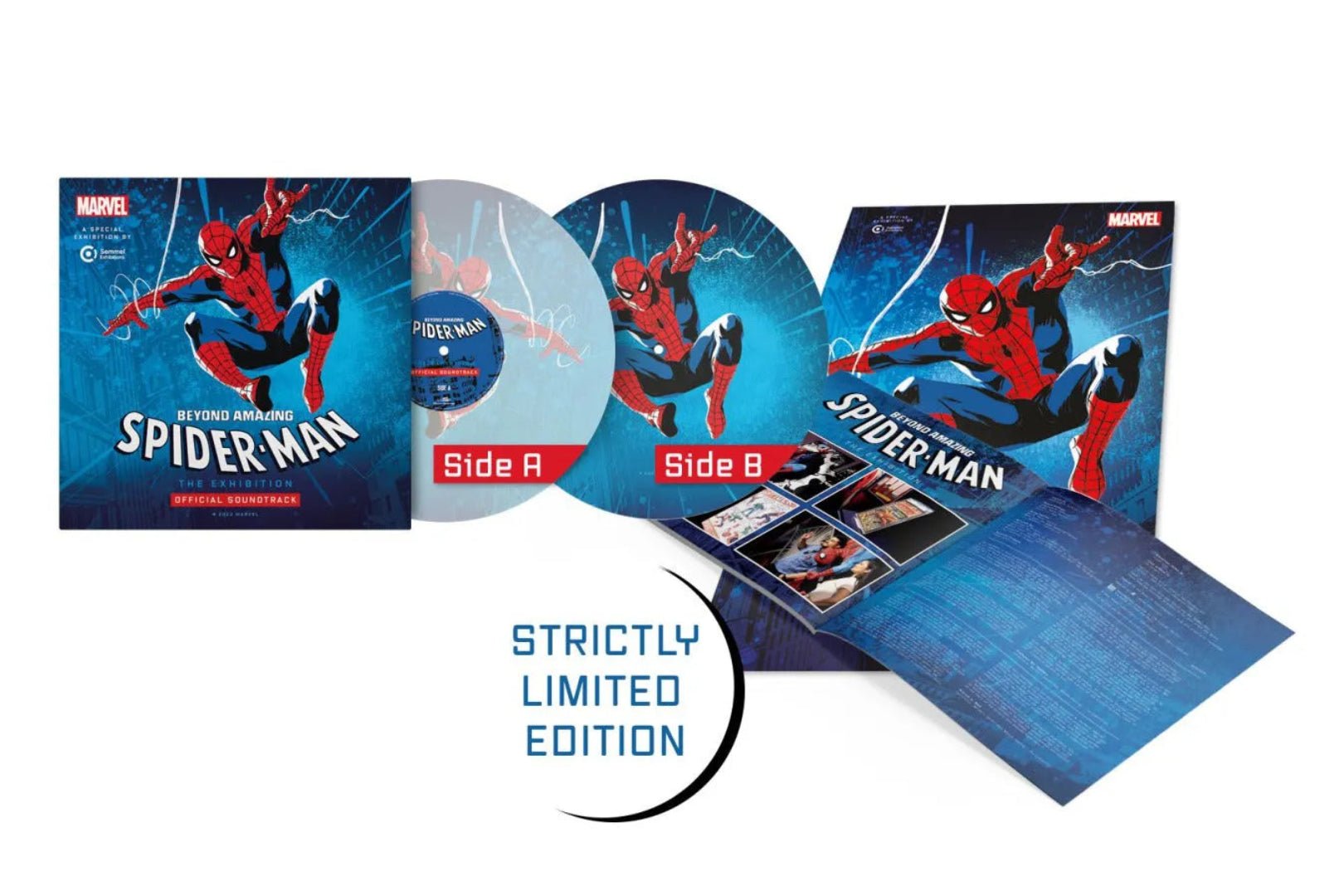 Beyond Amazing Spider-Man OST on clear vinyl with poster insert