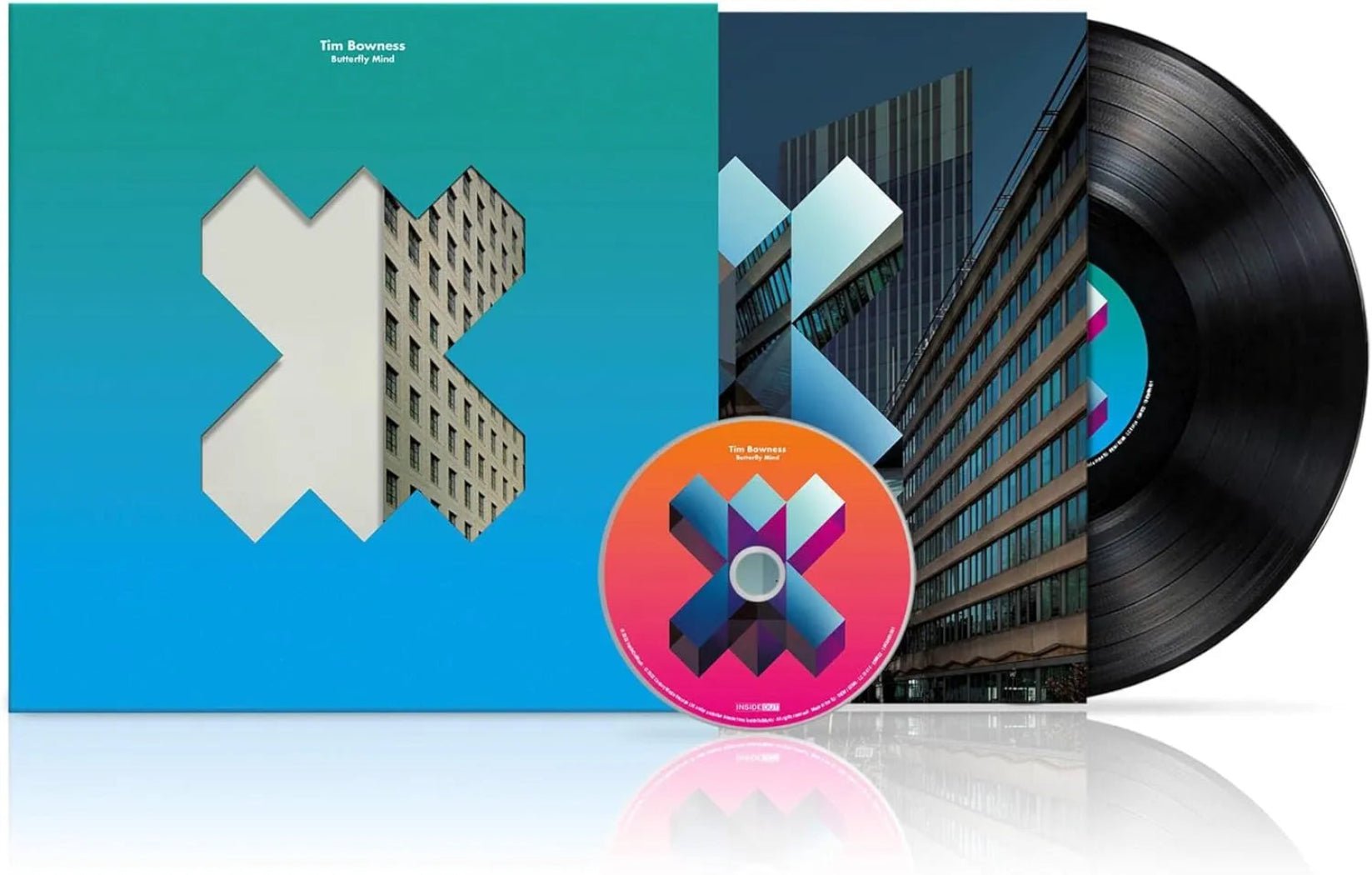 Cover artwork for Tim Bowness Butterfly Mind, co-produced by Steven Wilson.