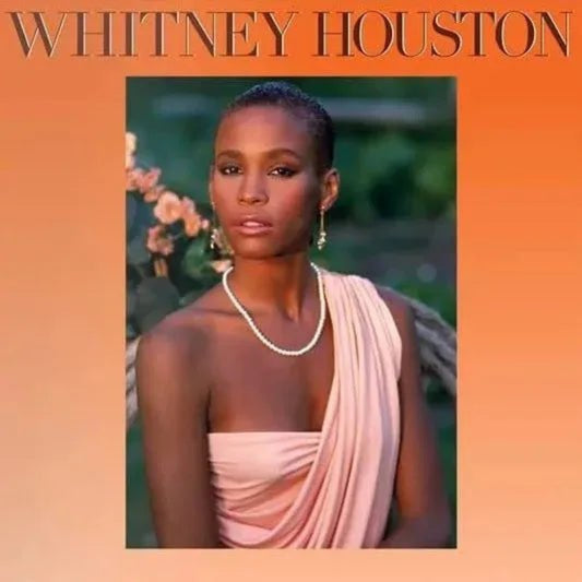 Whitney Houston self titled LP album cover artwork