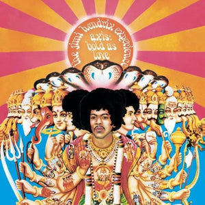 Jimi Hendrix Experience Axis As Bold As Love CD album cover artwork