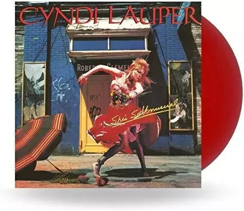 Cyndi Lauper - She's So Unusual LP Red Vinyl - 2 - LP - Orchard Records