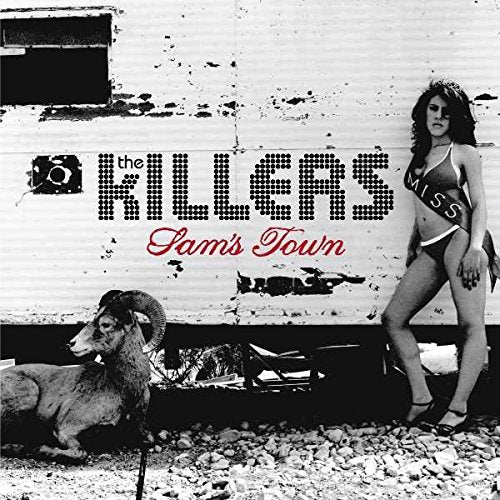 Sam's Town by The Killers red smoke coloured vinyl record