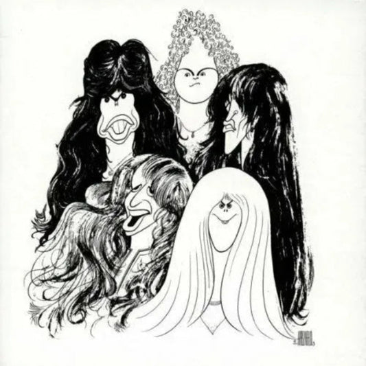 Aerosmith Draw The Line 1977 remastered album cover with classic band artwork

