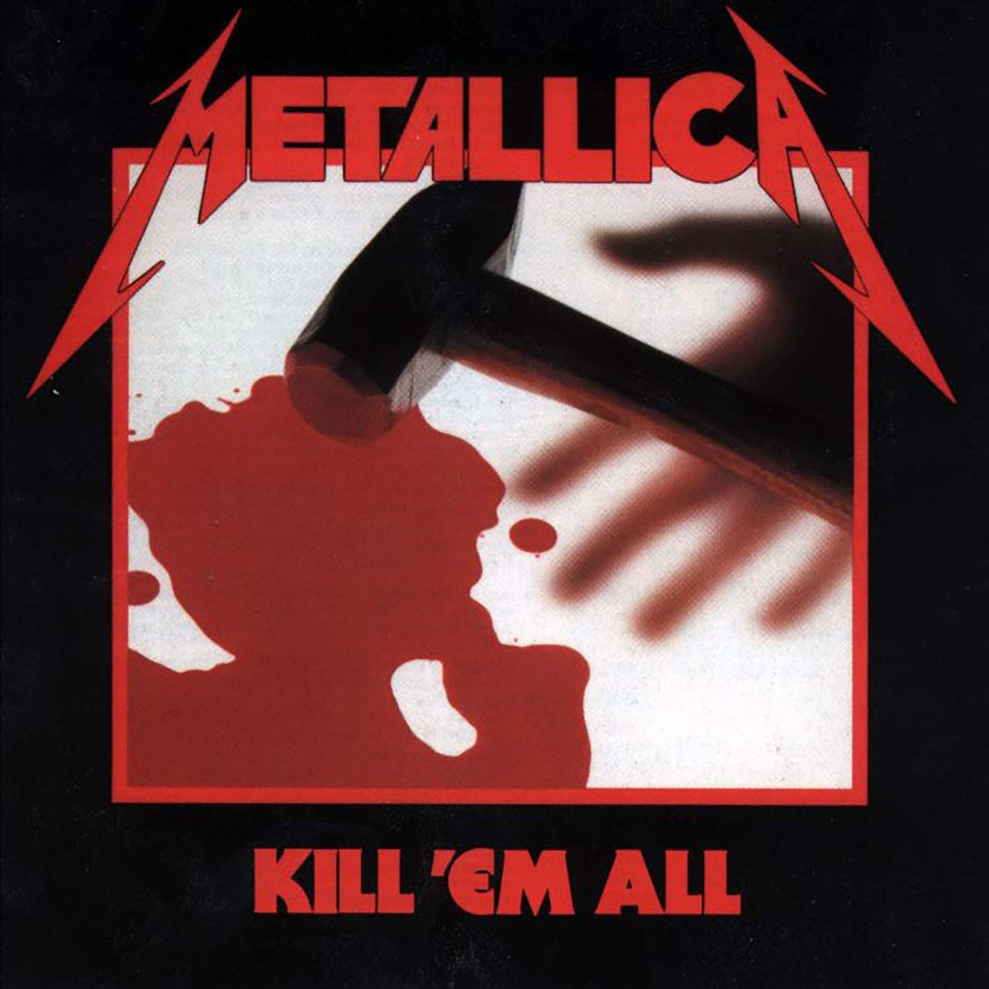 Metallica Debut Album Kill ‘Em All CD cover