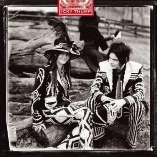 The White Stripes Icky Thump CD album cover garage rock artwork design