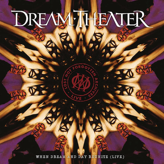 Dream Theater - When Dream And Day Reunite Live 2 LP Red Vinyl + CD Set - 1 - LP - Orchard Records