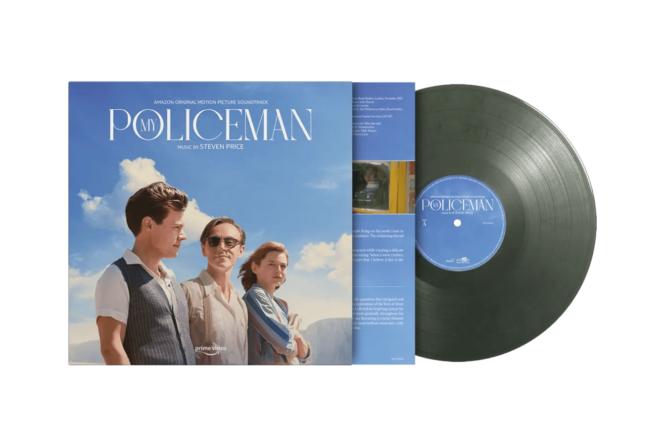 Steven Price - My Policeman LP Green & Silver Marbled Vinyl - 2 - LP - Orchard Records